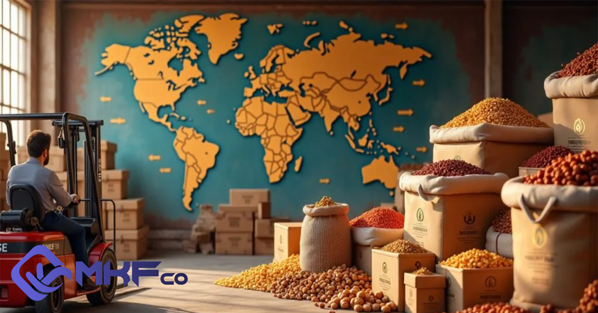 فرآوری زعفران صادراتی ایران - صادرات خشکبار ایران به کشورهای همسایه با MKFco